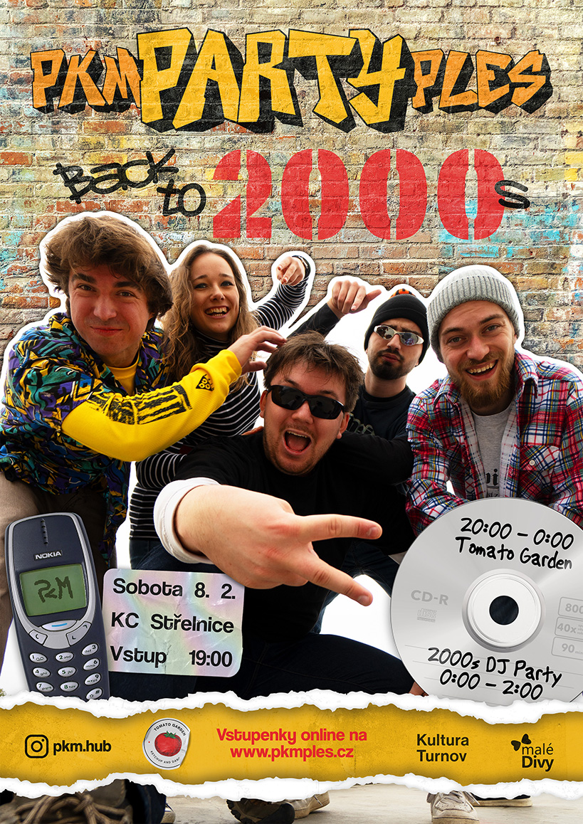 Plakát PKM PARTY PLES 2025